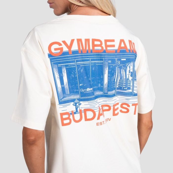 Tričko Budapest Cream - GymBeam L