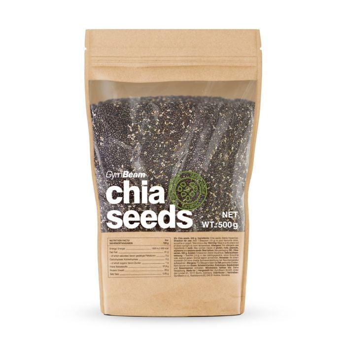 Chia semínka - GymBeam 500 g
