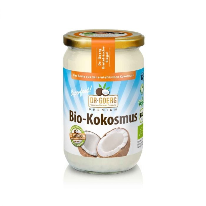 Premium BIO Kokosové máslo 500 g - DR. GOERG