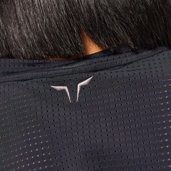 Dámské tričko Code Crop V Neck Black - SQUATWOLF XL