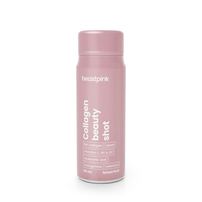 Collagen Beauty Shot - BeastPink 60 ml - lesní ovoce