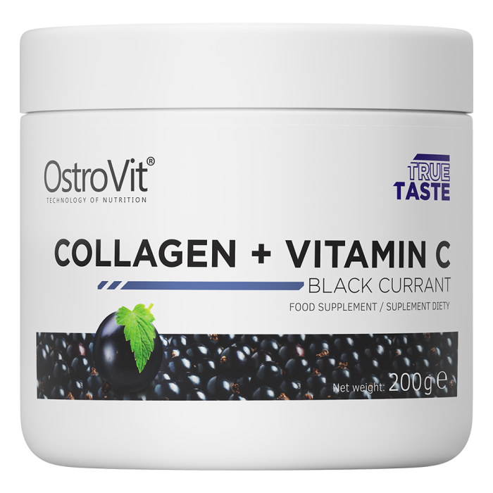 Kolagen + Vitamín C - OstroVit černý rybíz 200 g