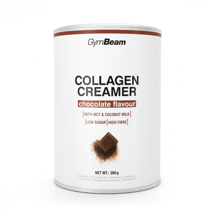 Levně Collagen Creamer 300 g čokoláda - GymBeam