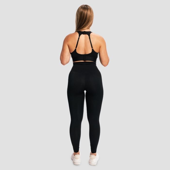 Sportovní podprsenka Combat Black - GymBeam L