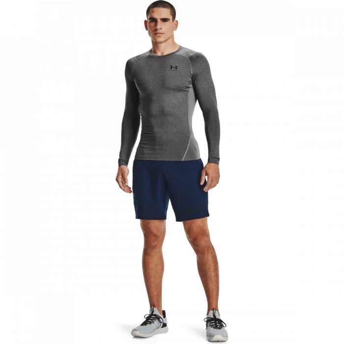 Kompresní tričko HG Armour Comp LS Grey - Under Armour M