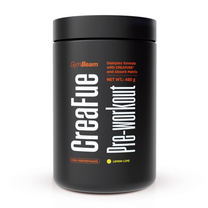 CreaFue Pre-workout - GymBeam 450 g - lesní ovoce
