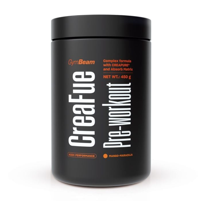 CreaFue Pre-workout - GymBeam 450 g - lesní ovoce