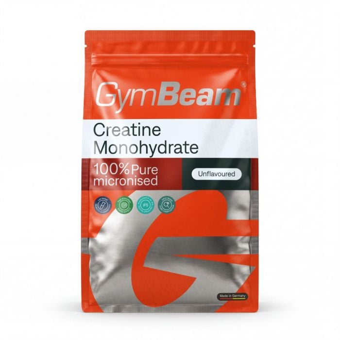 100% Kreatin monohydrát - GymBeam bez příchuti