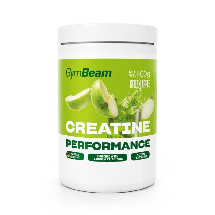 Creatine Performance - GymBeam zelené jablko 400 g