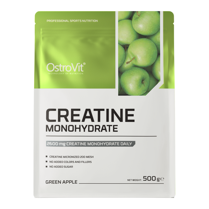 Kreatin Monohydrát - OstroVit zelené jablko 500 g