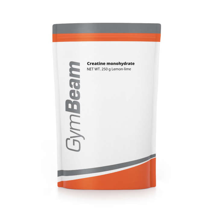100% Kreatin monohydrát - GymBeam citrón limetka 250 g
