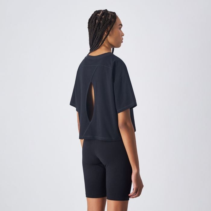 Dámské tričko Cropped Black - Champion S