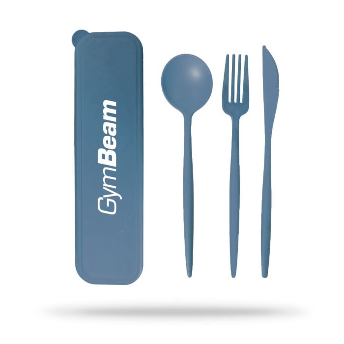 Cutlery Set 2GO Blue - GymBeam