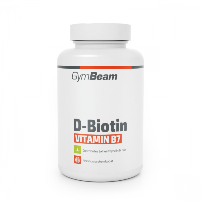 D-Biotin (Vitamín B7) - GymBeam