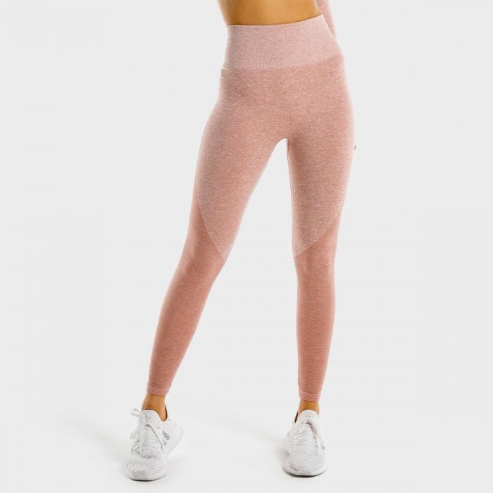 Dámské legíny Marl Seamless Rose Gold - SQUATWOLF L