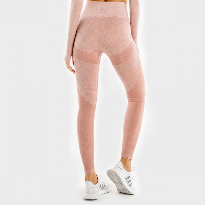 Dámské legíny Marl Seamless Rose Gold - SQUATWOLF L