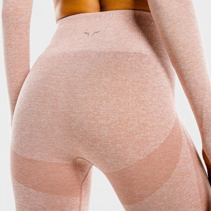 Dámské legíny Marl Seamless Rose Gold - SQUATWOLF L