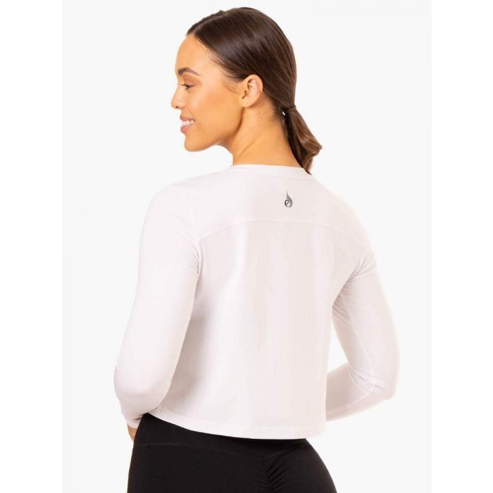 Dámské tričko Long Sleeve Top Foundation White - Ryderwear L