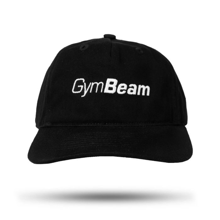 Kšiltovka Dad Cap Black - GymBeam UNI