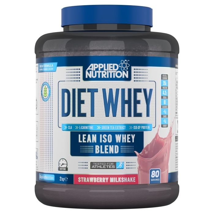 Diet Whey - Applied Nutrition jahodový milkshake 1000 g