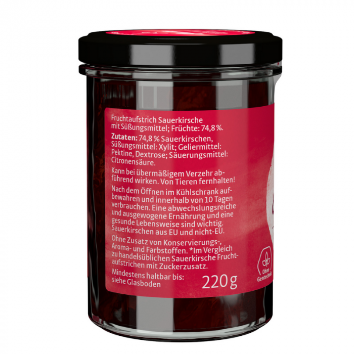 Višňový džem - Xucker 220 g