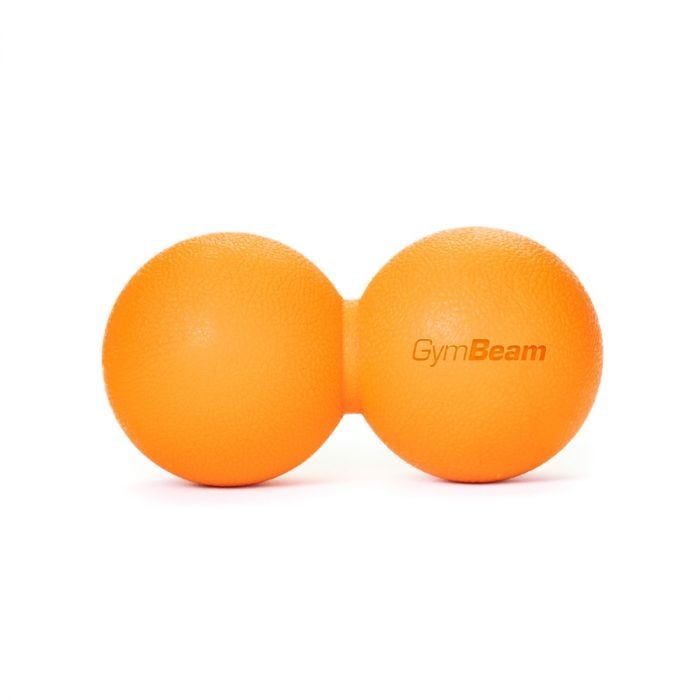 DuoRoll massage Ball Orange - GymBeam
