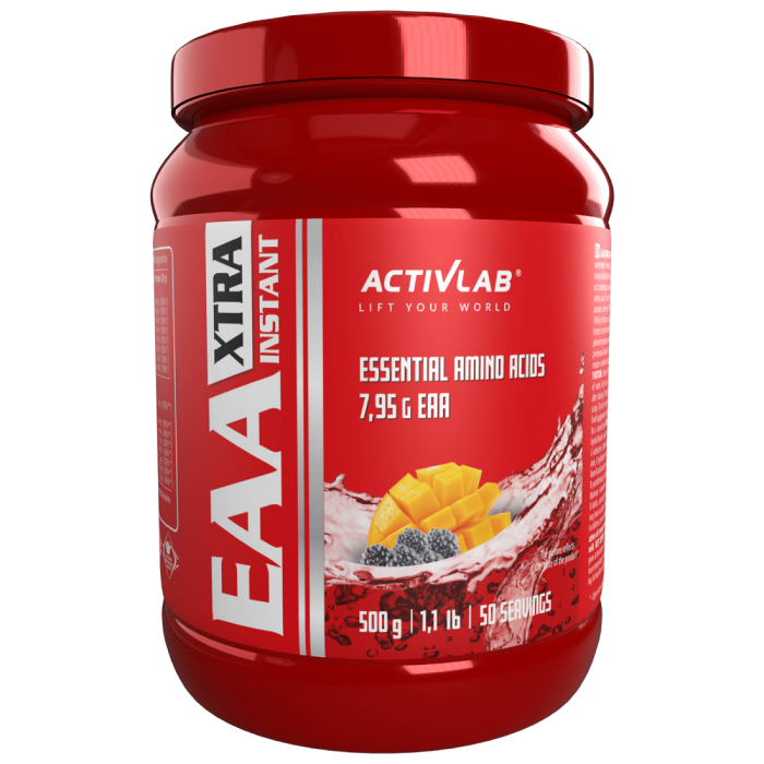 EAA Xtra Instant - ActivLab 500 g - jahodová malina