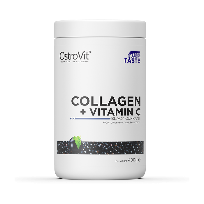 Kolagen + Vitamín C - OstroVit Raspberry lemonade with mint 400 g