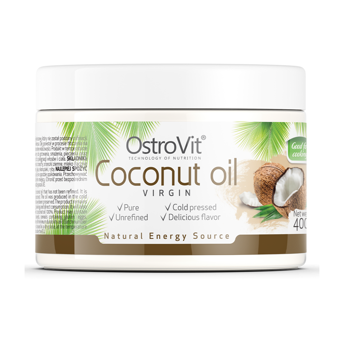Panenský kokosový olej - OstroVit kokos 400 g