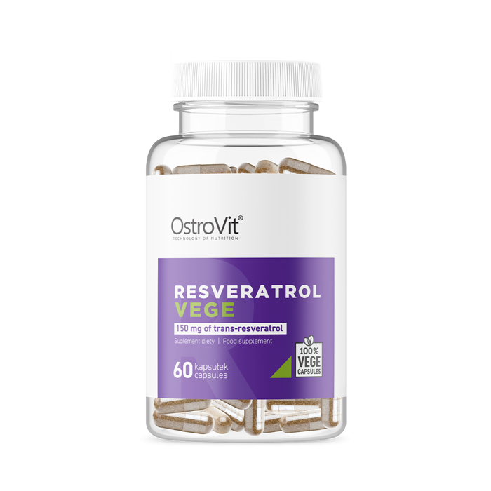 Resveratrol VEGE - OstroVit  60 kaps.