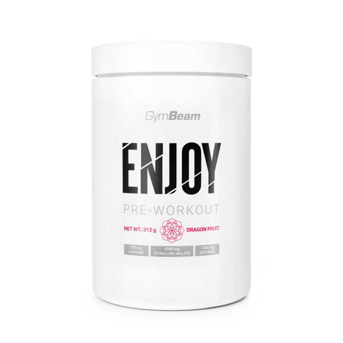 ENJOY Pre-Workout - GymBeam 312 g - dragon fruit
