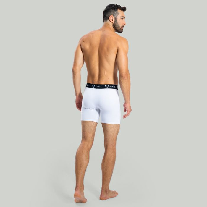 Pánské boxerky Essential 2Pack White - STRIX L