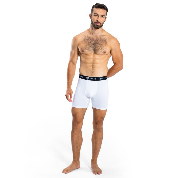 Pánské boxerky Essential 2Pack White - STRIX L