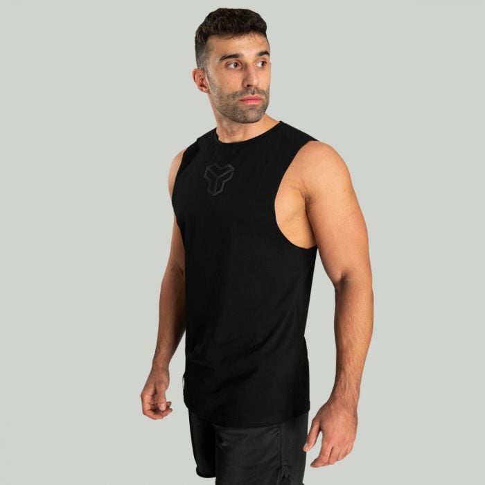 Tílko Essential Cut-off Black - STRIX XXXL