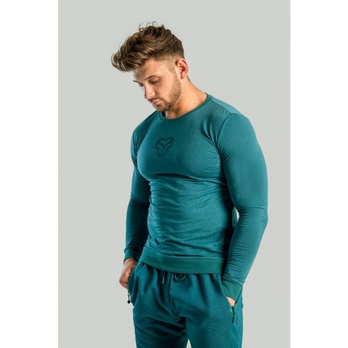 Tričko s dlouhým rukávem Essential Deep Teal - STRIX XXL