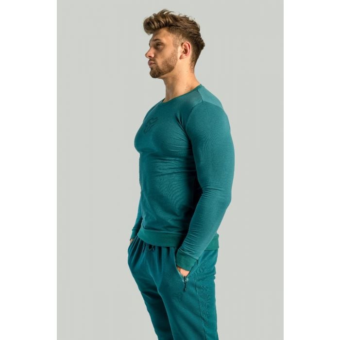 Tričko s dlouhým rukávem Essential Deep Teal - STRIX XXL