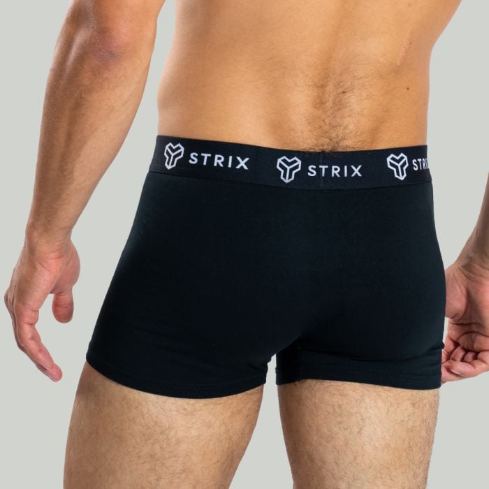 Pánské boxerky Essential Trunks 2Pack Black - STRIX XL