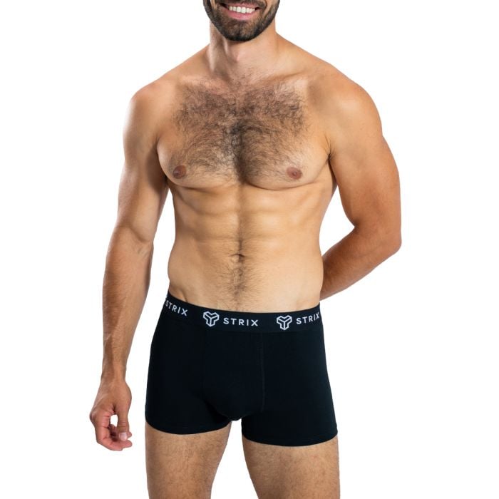 Pánské boxerky Essential Trunks 2Pack Black - STRIX XL