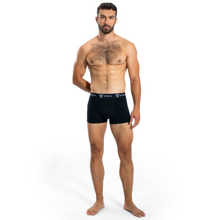 Pánské boxerky Essential Trunks 2Pack Black - STRIX XL