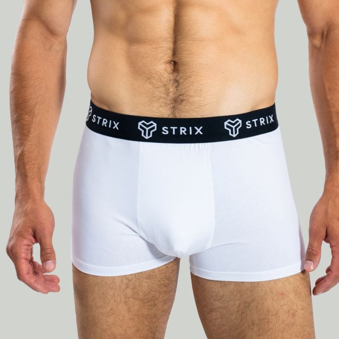 Pánské boxerky Essential Trunks 2Pack White - STRIX L