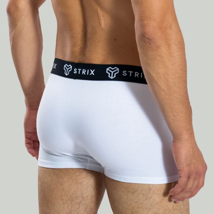 Pánské boxerky Essential Trunks 2Pack White - STRIX L
