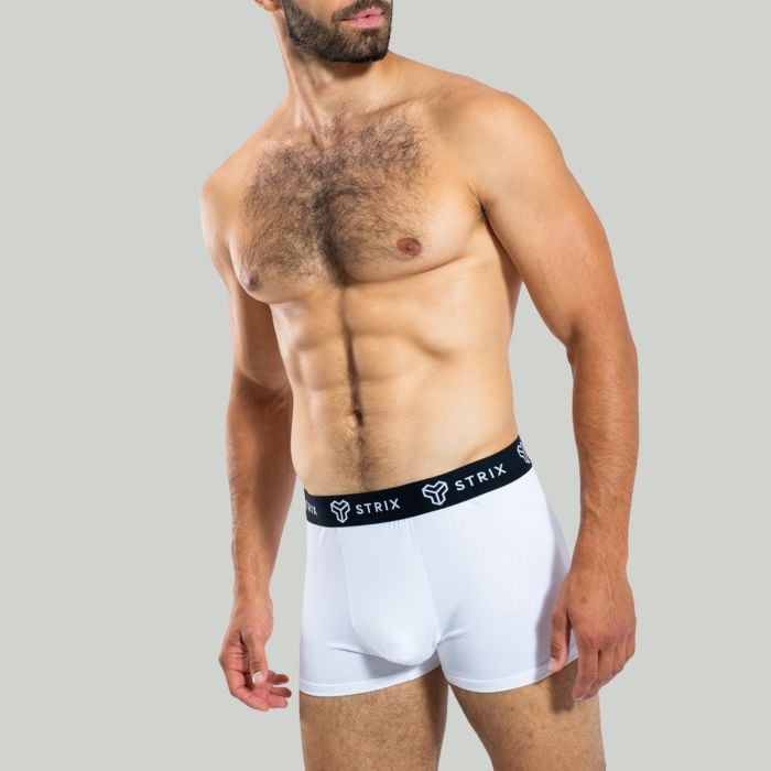 Pánské boxerky Essential Trunks 2Pack White - STRIX L