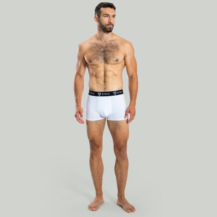Pánské boxerky Essential Trunks 2Pack White - STRIX L