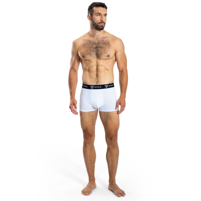 Pánské boxerky Essential Trunks 2Pack White - STRIX L