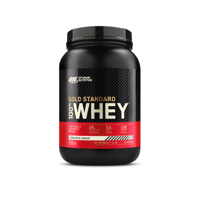 100% Whey Gold Standard - Optimum Nutrition cookies & krém 896 g