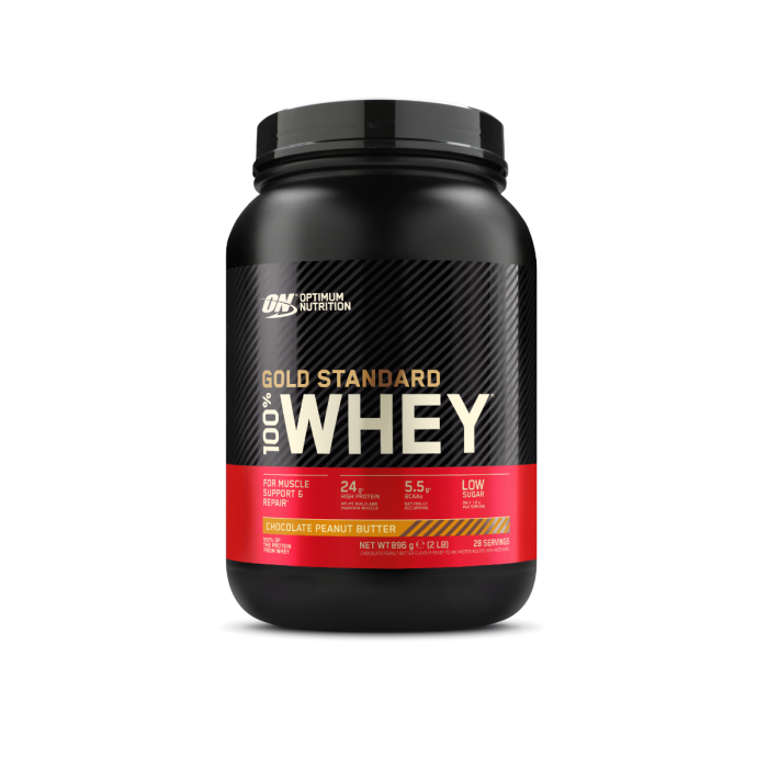 100% Whey Gold Standard - Optimum Nutrition čokoláda arašidové máslo 896 g