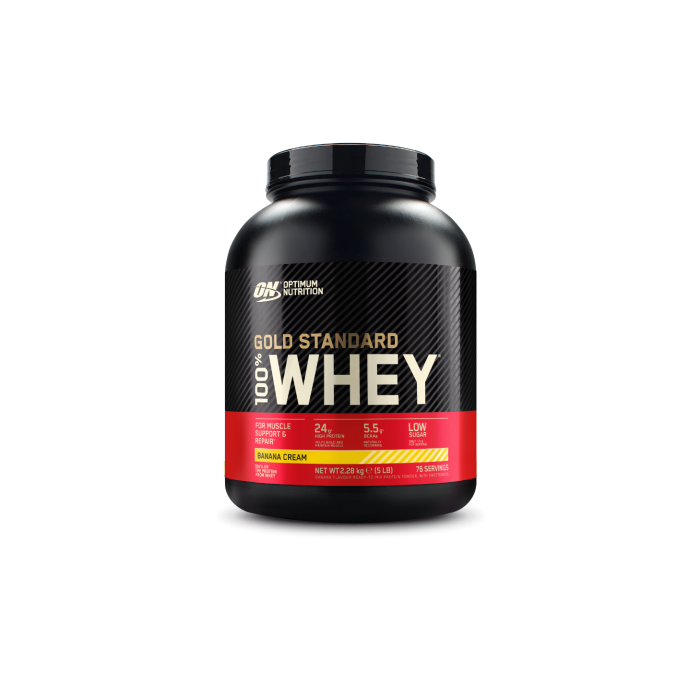 100% Whey Gold Standard - Optimum Nutrition banánový krém 2250 g