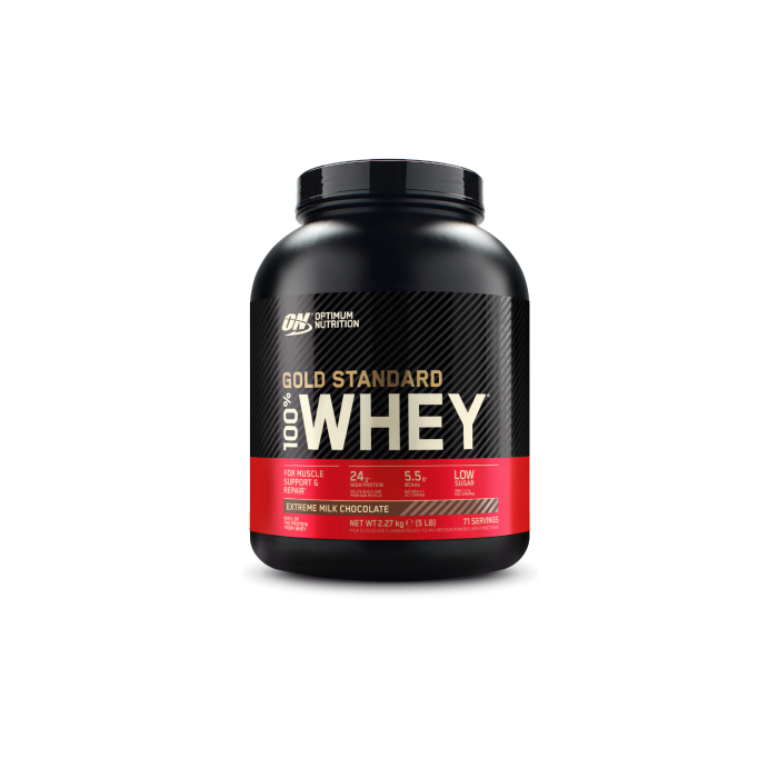 100% Whey Gold Standard - Optimum Nutrition mimořádně mléčná čokoláda 2250 g