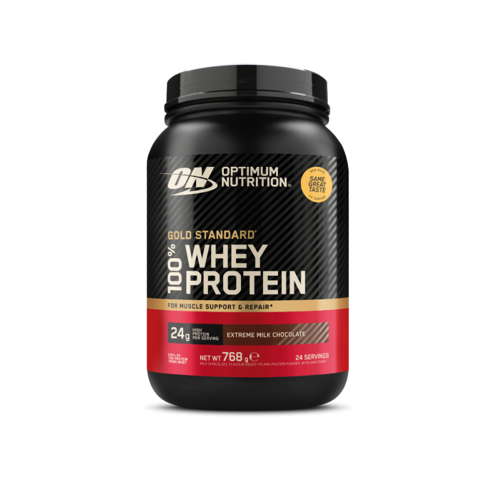 100% Whey Gold Standard - Optimum Nutrition mimořádně mléčná čokoláda
