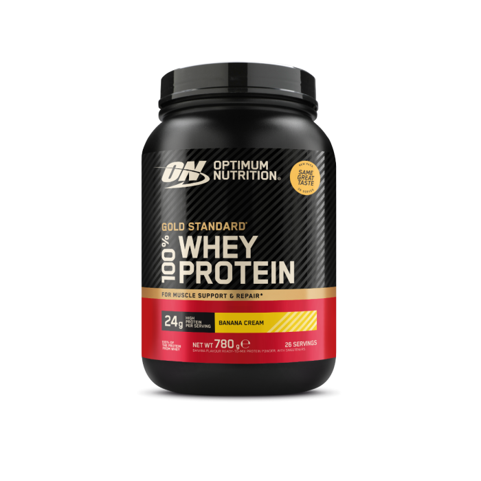 100% Whey Gold Standard - Optimum Nutrition banánový krém